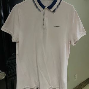 Burberry mens polo shirt